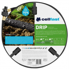 Cellfast Шланг для капельного полива DRIP 1/2, 7,5м