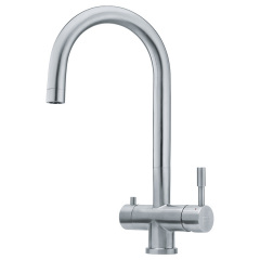 Franke Смеситель для кухни Eos Clear Water , дл.излива - 185мм, поворотный, 1+1фильтр, нерж Краматорськ