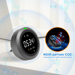 Термогигрометр с датчиком измерения CO2 с WiFi SBT group PTH-8 (PTH-8-12) Кропивницкий
