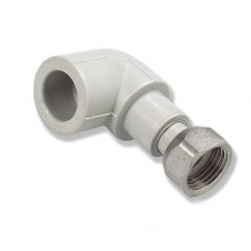 Колено PPR Ekoplastik 20мм 1/2 с НГ SKOM02020X