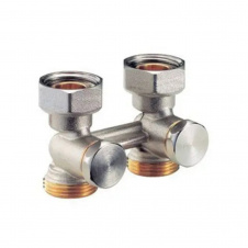 Кран радиаторный прямой Giacomini для нижнего подключения 3/4х3/4 R387X002