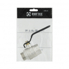 Фото - Кран шаровый Raftec BLACK PN40 НВ 1 ручка Кран шаровый Raftec BLACK PN40 НВ 1 ручка