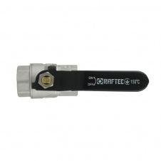 Кран шаровый Raftec BLACK PN40 ВВ 1/2 ручка