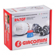 Термостатический комплект угловой Giacomini 1/2х1/2 R470FX023
