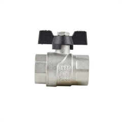 Кран шаровый Rafteс BLACK PN40 ВВ 1/2 бабочка Київ