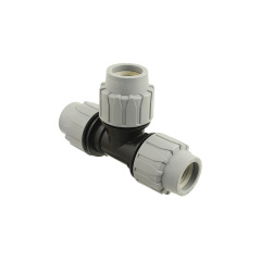 Тройник зажимной ПНД COS 20мм Луцьк