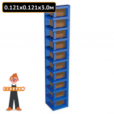 Щит угловой наружный 0.121 х 0.121 х 3.0 м Техпром