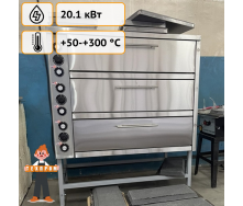 Пекарська шафа для випічки ШПЕ-3 еталон, 20.1 кВт Техпром
