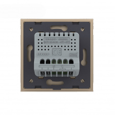 Механизм датчик температуры и влажности ZigBee золотой Livolo (VL-FCEZ-2AP)