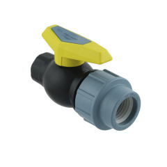 Кран шаровый ПНД SantehPlast 32мм 1 Славута