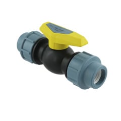 Кран шаровый ПНД SantehPlast 25x25 мм Чорноморськ