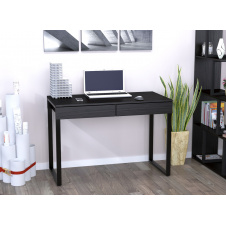 Стіл письмовий Loft-Design L-1100х550х750 мм чорний венге