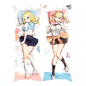 Подушка обіймашка Bioworld Дакімакура Ай Хаясака Пані Кагуя: У коханні як на війні v2 150х50см (18456)