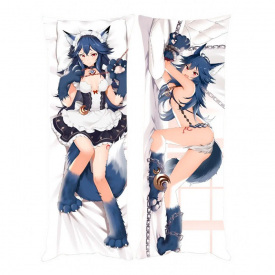 Подушка обіймашка Bioworld Дакімакура Блакитна мрія Грана (Фантазія ГранБлю) v2 150х50см (18434)