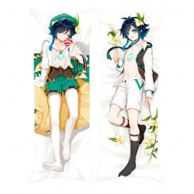 Подушка обнимашка Bioworld Дакимакура Венти Genshin Impact 150х50см (17925)