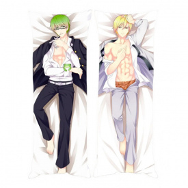 Подушка обіймашка Bioworld Дакімакура Шинтаро Мідоріма / Рета Кісе Баскетбол Куроко 150х50см (18173)