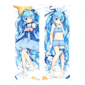 Подушка обіймашка Bioworld Дакімакура Хатсуне Міку Вокалоїд v30 150х50см (18076)