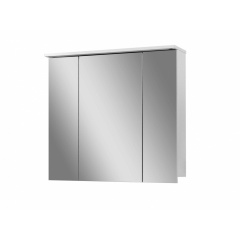 Шкаф навесной зеркальный для ванной комнаты БАЗИС 80 LED ПИК Черновцы