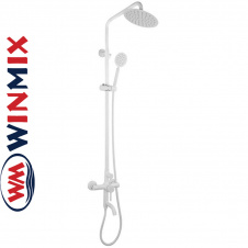 Душова колона Winmix SUS-003-J WHITE з нерж. сталі SUS304