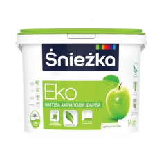 Краска акриловая матовая Sniezka Eko 10 л Первомайськ