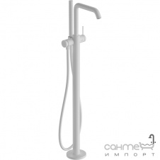 Смеситель для ванны напольный Hansgrohe Tecturis S 73440700 матовый белый