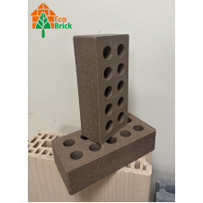 Фото - Цегла гладка пустотіла ECOBRICK (250х120х65) коричневий Цегла гладка пустотіла ECOBRICK (250х120х65) коричневий