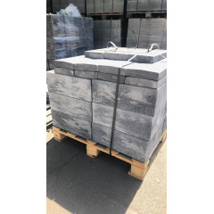 Євроблок для забору колормікс Графіт (190х190х500) Полтава