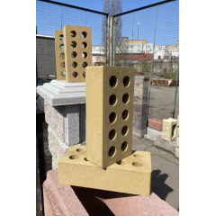 Цегла гладка пустотіла ECOBRICK (250х120х65) жовтий Київ