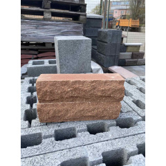 Кирпич облицовочный половинки ECOBRICK (250х55х65) (черный, желтый, красный) Николаев