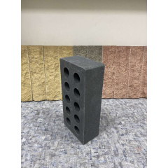 Кирпич гладкий пустотелый ECOBRICK (250х120х65) черный Киев
