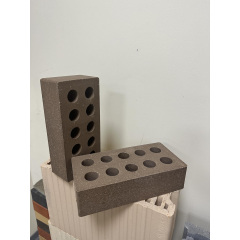 Кирпич гладкий пустотелый ECOBRICK (250х120х65) коричневый Киев