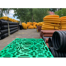 Тройник ПВХ канализация PipeLife SN4 400/160 45°