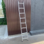 Алюминиевая односекционная приставная лестница на 8 ступеней Профи (универсальная) Хмельницкий