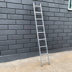 Односекційна приставна драбина 2 м для дачі на 9 сходинок Стандарт Молочанськ