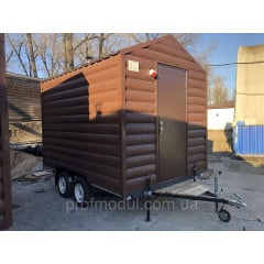 Мобільна лазня на причепі Бровари