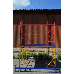 Вышка-тура на колесах PRO 2.0 х 2.0 (м) 2+1 Техпром Лозовая