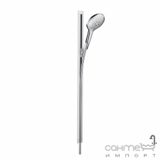 Фото - Душевой гарнитур Hansgrohe Raindance Select S / Raindance Unica’S 0,90м 26626400 белый/хром Душевой гарнитур Hansgrohe Raindance Select S / Raindance Unica’S 0,90м 26626400 белый/хром