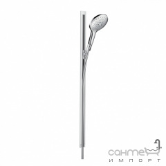 Душевой гарнитур Hansgrohe Raindance Select S / Raindance Unica’S 0,90м 26626400 белый/хром Житомир