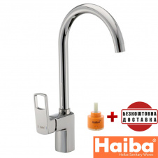 Смеситель для кухни Ухо HAIBA FENIX (Chr-017)