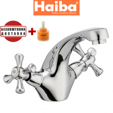 Змішувач для умивальника HAIBA DOMINOX (Chr-161)