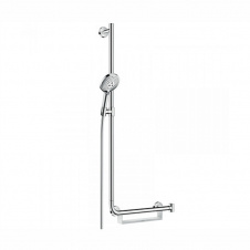 Hansgrohe Unica Comfort Набор для душа Raindance Select S 120 /штанга Unica Comfort 1,10 м, левая, белый/хром