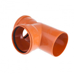 Тройник ПВХ канализация PipeLife SN4 200/110 45° Черновцы