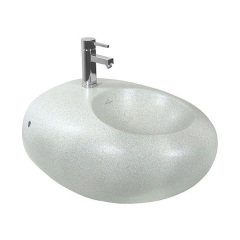 PURE STONE биде подвесное на 1 отв без перелива, 525*590мм, цвет grey stone C+ Луцьк