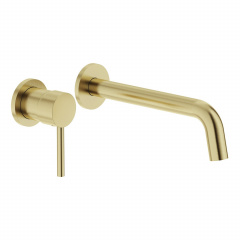 CRUZE смеситель для умывальника скрытого монтажа, cepillado oro Київ