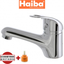 Змішувач для умивальника HAIBA PREMIERE (Chr-001)