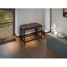 Пуфик Менора Tenero черный бархат