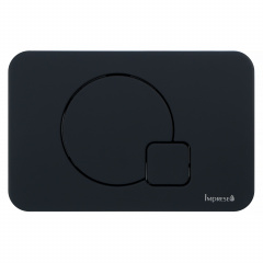 IMPRESE i7115, клавіша змиву, чорний soft-touch, пластик Тернопіль