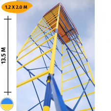 Вышка-тура мобильная 1.2 х 2.0 (м) 10+1 Стандарт 