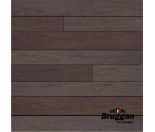 Терасна дошка двостороння BRUGGAN MULTICOLOR Wenge дерево-полімерна композитна дошка штучна для тераси та басейну коричнева