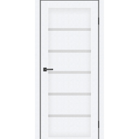 Дверное полотно MS Doors TEXAS 70 см Арктик стекло сатин